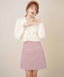 31 Sons de mode（トランテアン　ソン　ドゥ　モード）の「【予約】キルティングミニスカート（パンツ）」