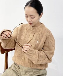 plage（プラージュ）の「WL CASH CABLE ニット（トップス）」