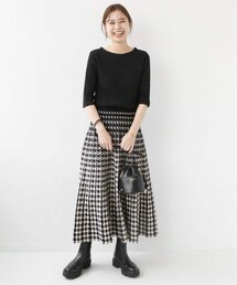 JOURNAL STANDERD relume リバーシブルジャガードスカート JOURNAL STANDARD relume（ジャーナルスタンダード レリューム