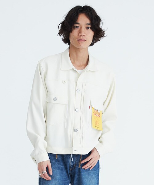 FACCIES（ファチーズ）の「<別注>WORK JAKCET（その他アウター・メンズ・ECRU/D.GRY/CCL/BLK・1/2）」の3枚目の写真