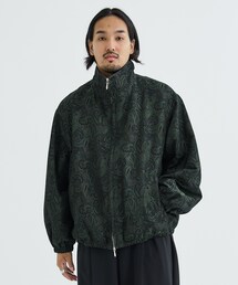 <別注>Track jacket - Paisely Jacquard