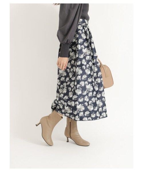 Te chichi（テチチ）の「フラワージャカードリバーシブルスカート（スカート・ブラック/ネイビー・S/M）」の17枚目の写真