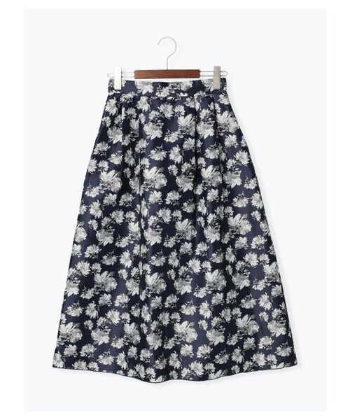 Te chichi（テチチ）の「フラワージャカードリバーシブルスカート（スカート・ブラック/ネイビー・S/M）」の21枚目の写真