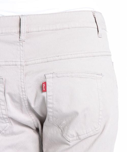 DOUBLE NAME（ダブルネーム）の「スリムサルエルカラーパンツ（パンツ・レディース・ブラック/サックス/ライトグレー/ラベンダー・S/M/L）」の8枚目の写真