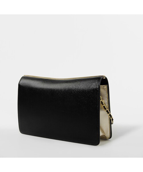 CHARLES & KEITH（チャールズ & キース）の「CLASSIC CLUTCH（その他・レディース・Pink/Black）」の2枚目の写真