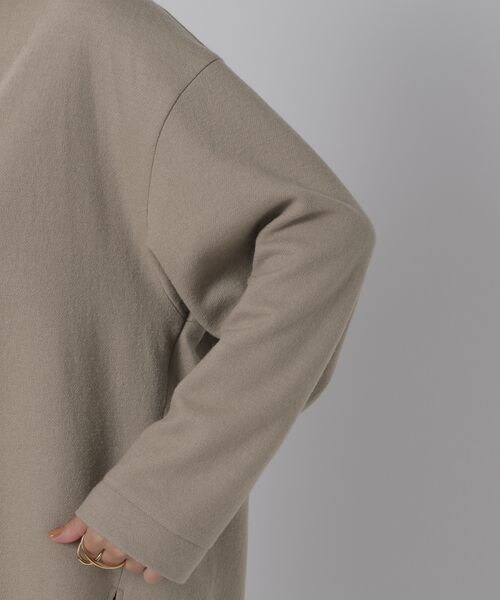 Chaos（カオス）の「ラクレジャージ－シャツプルオーバー（トップス・レディース・ベージュ55/ブラウン57・FREE）」の19枚目の写真