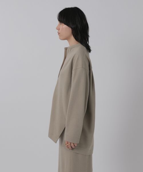 Chaos（カオス）の「ラクレジャージ－シャツプルオーバー（トップス・レディース・ベージュ55/ブラウン57・FREE）」の15枚目の写真