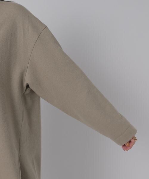 Chaos（カオス）の「ラクレジャージ－シャツプルオーバー（トップス・レディース・ベージュ55/ブラウン57・FREE）」の21枚目の写真