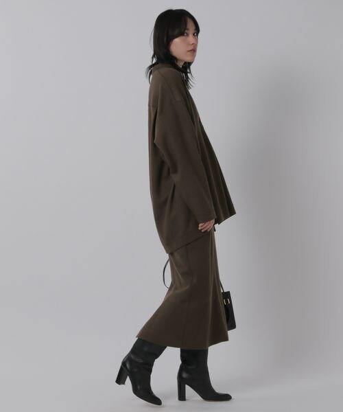 Chaos（カオス）の「ラクレジャージ－シャツプルオーバー（トップス・レディース・ベージュ55/ブラウン57・FREE）」の8枚目の写真