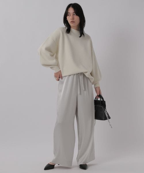 再値下げChaos ハンロサテンワイドパンツ 再値下げChaos ハンロサテンワイドパンツ