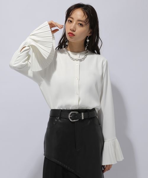 HARE（ハレ）の「2WAYソデプリーツシャツ（）」 - WEAR