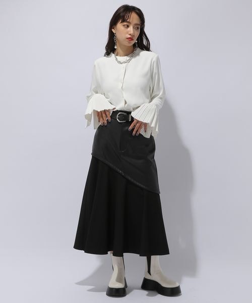 HARE（ハレ）の「2WAYソデプリーツシャツ（）」 - WEAR