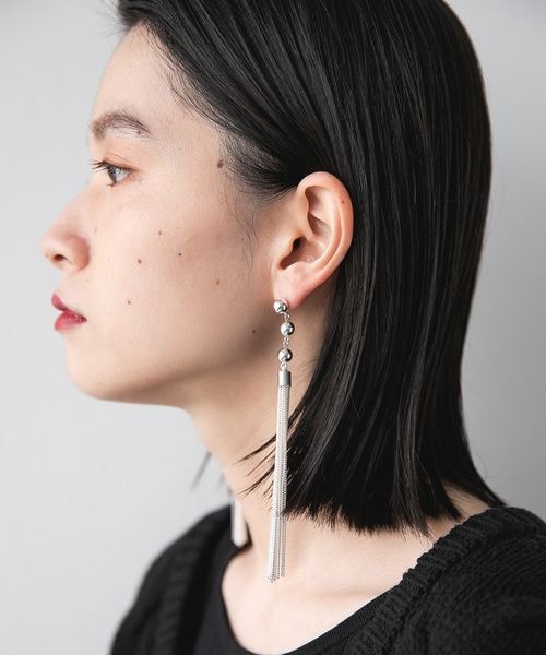 【揺れるタッセルチェーン♡華やか】CHANEL ピアス HARE(ハレ)の「チェーンタッセルピアス()」 - WEAR