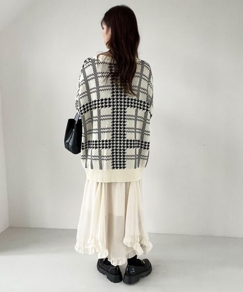 Heather（ヘザー）の「サテンフリルスカート（）」 - WEAR