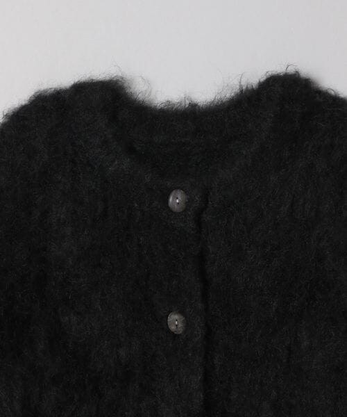 JEANASIS - リッチシャギーオーバークルーカーディガン JEANASIS（ジーナシス）の「リッチシャギーオーバークルー