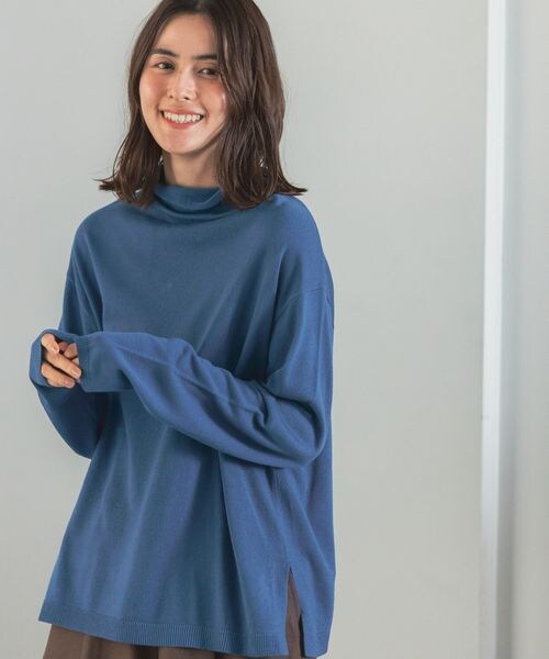 LEPSIM（レプシィム）の「12ゲージ満たされニットワンピース（ワンピース/ドレス・レディース・ブラック09/グレージュ13/ブルー85・FREE SIZE）」の18枚目の写真
