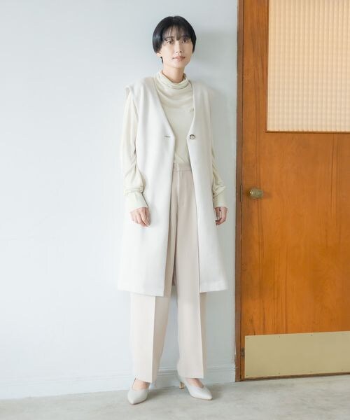 LEPSIM（レプシィム）の「14ゲージシアーハイネックニットプルオーバー（トップス・レディース・アイボリー08/ブラック09/ブルー85・M/L）」の16枚目の写真