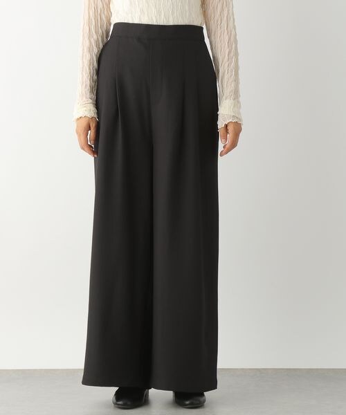 LEPSIM（レプシィム）の「タックワイドパンツ（パンツ・レディース・ブラック09/グレー15/ブラウン55/ブルー83・FREE SIZE）」の10枚目の写真