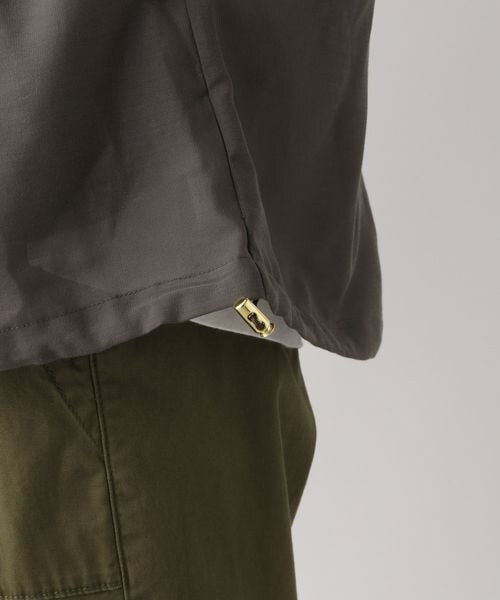 LEPSIM(レプシィム)の「アノラックジッププルオーバー(トップス・レディース・グレージュ13/チャコール19・FREE SIZE)」の13枚目の写真