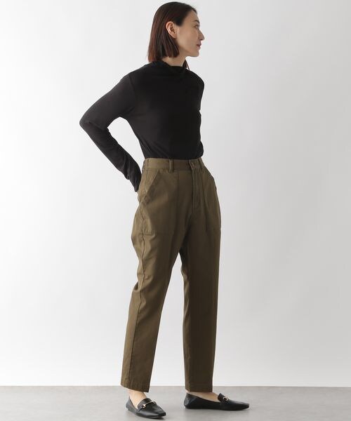 LEPSIM（レプシィム）の「シアータートルカットソー（トップス・レディース・オフホワイト05/ブラック09/ピンク21/グリーン75・FREE SIZE）」の7枚目の写真