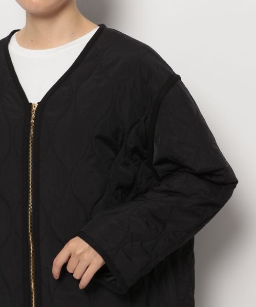 LEPSIM(レプシィム)の「撥水キルティングジャケット(ジャケット/アウター・レディース・アイボリー08/ブラック09/カーキ78・M/L)」の17枚目の写真