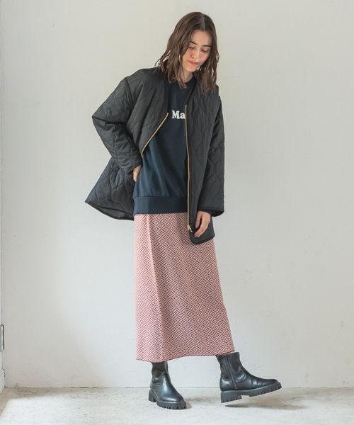 LEPSIM(レプシィム)の「撥水キルティングジャケット(ジャケット/アウター・レディース・アイボリー08/ブラック09/カーキ78・M/L)」の9枚目の写真