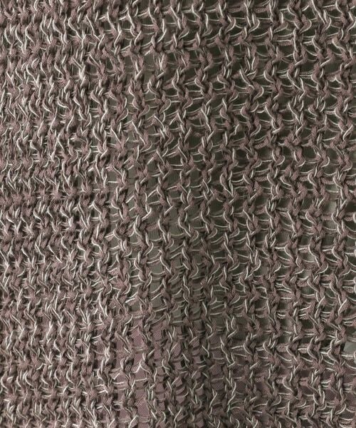 LEPSIM（レプシィム）の「5ゲージニットタンク（トップス・レディース・オフ×ブラック13/モカ×ベージュ52・FREE SIZE）」の13枚目の写真