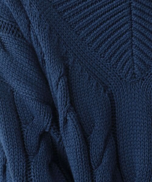 LOWRYS FARM(ローリーズファーム)の「ケーブルアサVニット(トップス・レディース・オフホワイト08/グリーン75/ブルー85・フリーサイズ)」の21枚目の写真