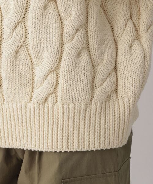 LOWRYS FARM(ローリーズファーム)の「ケーブルアサVニット(トップス・レディース・オフホワイト08/グリーン75/ブルー85・フリーサイズ)」の18枚目の写真