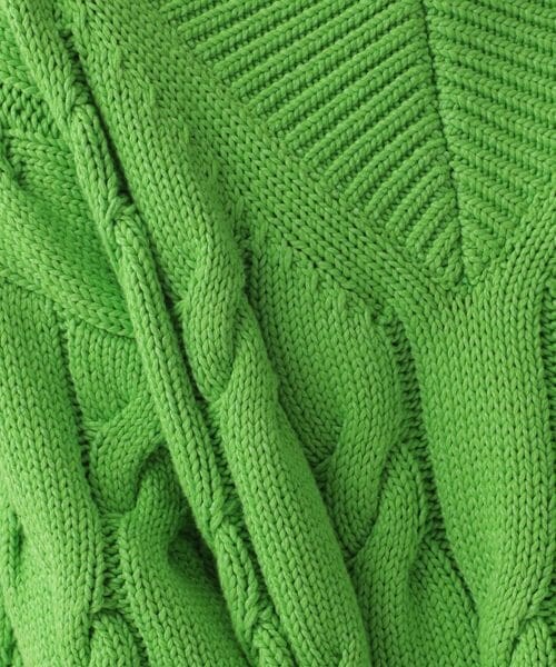 LOWRYS FARM(ローリーズファーム)の「ケーブルアサVニット(トップス・レディース・オフホワイト08/グリーン75/ブルー85・フリーサイズ)」の20枚目の写真