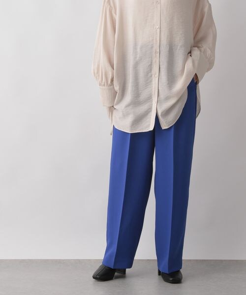 LOWRYS FARM（ローリーズファーム）の「サイドボタンワイドパンツ（パンツ・レディース・アイボリー08/ブラック09/ブルー85・S/F）」の19枚目の写真