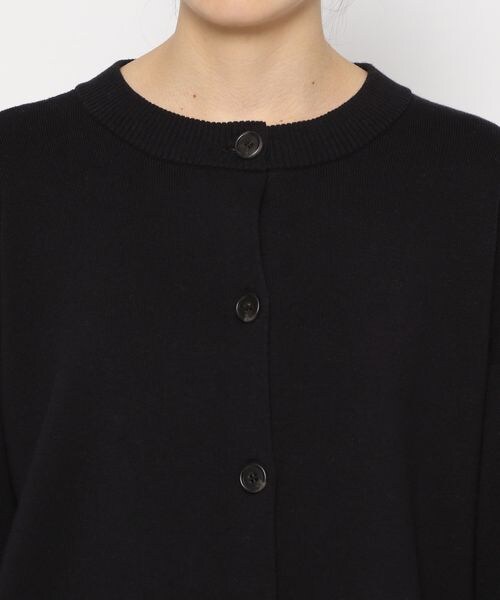 LOWRYS FARM(ローリーズファーム)の「ポケ付きBIGクルーカーディガン(トップス・レディース・アイボリー08/ブラック09/レッド35/パープル95・フリーサイズ)」の19枚目の写真