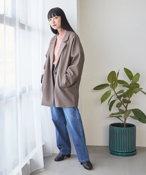 LOWRYS FARM（ローリーズファーム）の「マシンウォッシャブルハイネックロングスリーブ（トップス・レディース・オフ05/ブラック09/ピンク22/パープル95・フリーサイズ）」の22枚目の写真