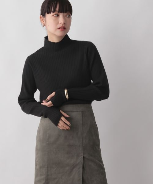 LOWRYS FARM（ローリーズファーム）の「マシンウォッシャブルハイネックロングスリーブ（トップス・レディース・オフ05/ブラック09/ピンク22/パープル95・フリーサイズ）」の18枚目の写真