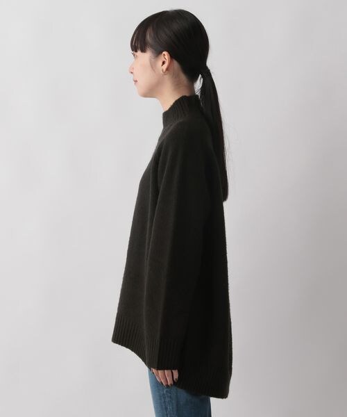 LOWRYS FARM（ローリーズファーム）の「モチモチハイネック（トップス・レディース・アイボリー08/ブラック09/ライトグレー12/オレンジ45/ブルー85・フリーサイズ）」の19枚目の写真