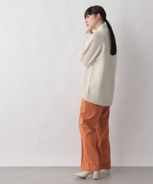 LOWRYS FARM（ローリーズファーム）の「モチモチハイネック（トップス・レディース・アイボリー08/ブラック09/ライトグレー12/オレンジ45/ブルー85・フリーサイズ）」の7枚目の写真