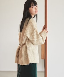 LOWRYS FARM | メランジカーデロングスリーブ(トップス)