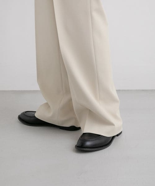 LOWRYS FARM(ローリーズファーム)の「低身長企画/タックワイドパンツ(パンツ・レディース・アイボリー08/ブラック09/ピンク25・XS/S)」の18枚目の写真