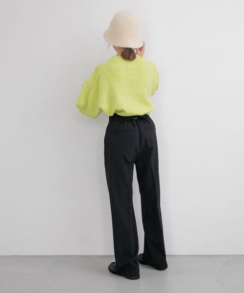 LOWRYS FARM(ローリーズファーム)の「低身長企画/タックワイドパンツ(パンツ・レディース・アイボリー08/ブラック09/ピンク25・XS/S)」の10枚目の写真