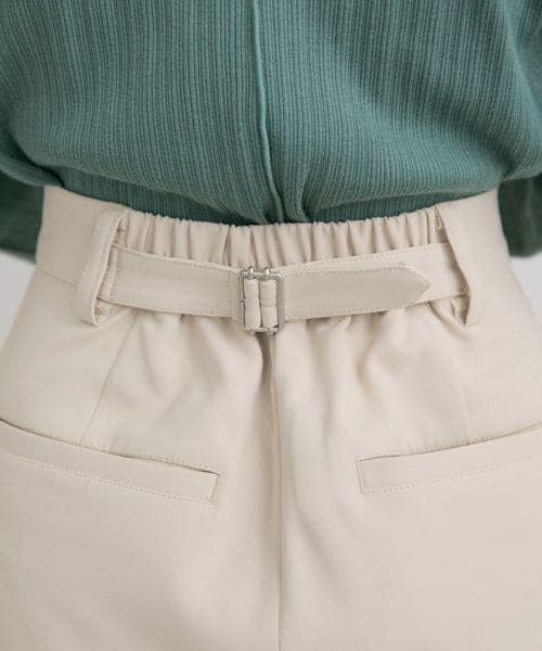 LOWRYS FARM(ローリーズファーム)の「低身長企画/タックワイドパンツ(パンツ・レディース・アイボリー08/ブラック09/ピンク25・XS/S)」の20枚目の写真
