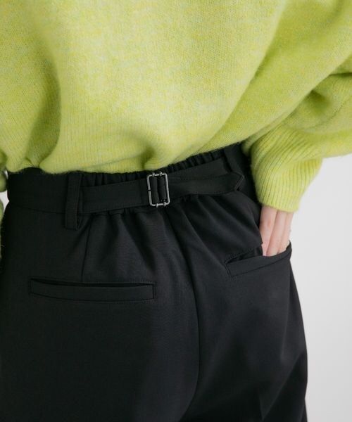 LOWRYS FARM(ローリーズファーム)の「低身長企画/タックワイドパンツ(パンツ・レディース・アイボリー08/ブラック09/ピンク25・XS/S)」の11枚目の写真