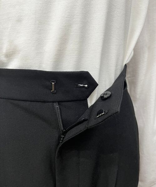 LOWRYS FARM（ローリーズファーム）の「ＴＲタックワイドパンツ（パンツ・レディース・ブラック09/グレー15・S/F）」の19枚目の写真