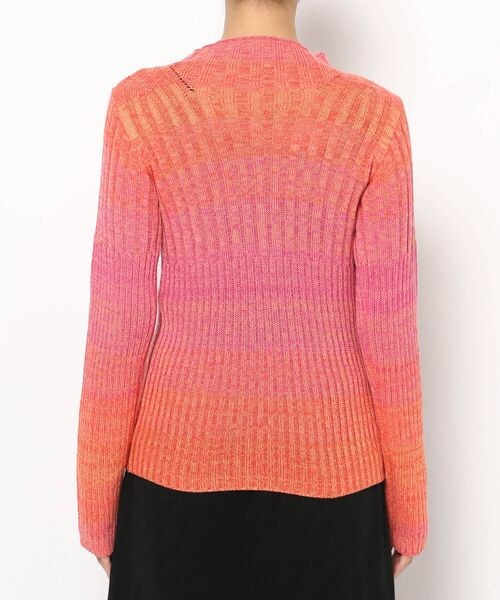 PAGEBOY（ページボーイ）の「カラーMIXタートル（トップス・レディース・ピンク系23/ブルー系89・F）」の9枚目の写真