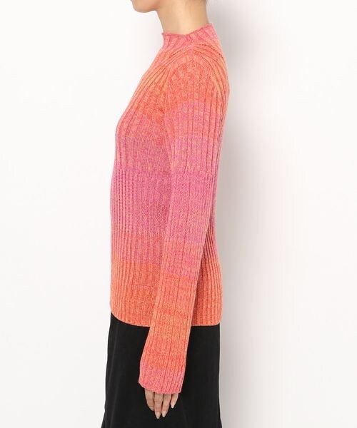 PAGEBOY（ページボーイ）の「カラーMIXタートル（トップス・レディース・ピンク系23/ブルー系89・F）」の8枚目の写真