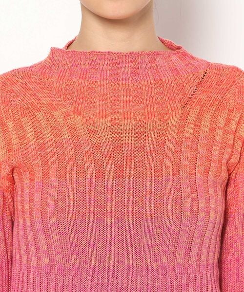 PAGEBOY（ページボーイ）の「カラーMIXタートル（トップス・レディース・ピンク系23/ブルー系89・F）」の10枚目の写真