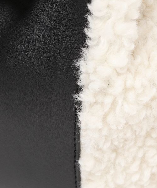 PAGEBOY（ページボーイ）の「ボアMIXバッグ（バッグ・レディース・オフホワイト05/ベージュ55・F）」の19枚目の写真