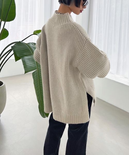 PAGEBOY（ページボーイ）の「アゼスリットタートルニット（）」 - WEAR