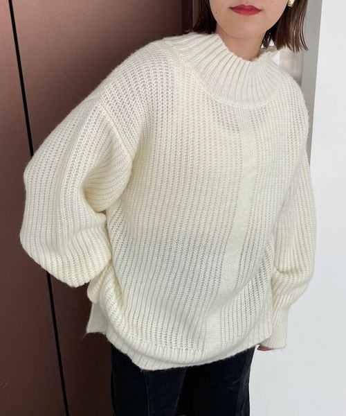 PAGEBOY（ページボーイ）の「アゼスリットタートルニット（）」 - WEAR