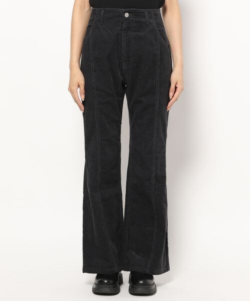 PAGEBOY（ページボーイ）の「コールテンフレアパンツ（パンツ・レディース・オフホワイト05/チャコール18/モーブ23/ブルー82・S/M/L）」の20枚目の写真