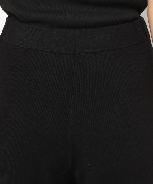 PAGEBOY（ページボーイ）の「カラーラインニットフレアパンツ（パンツ・レディース・オフホワイト05/ブラック09・F）」の16枚目の写真